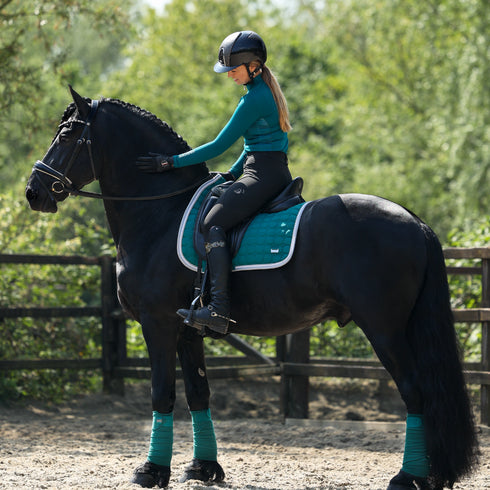 JUNGLE DRUMS, DRESSAGE SADDLE PAD