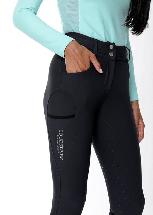 SOFTSKIN BREECHES, BLACK
