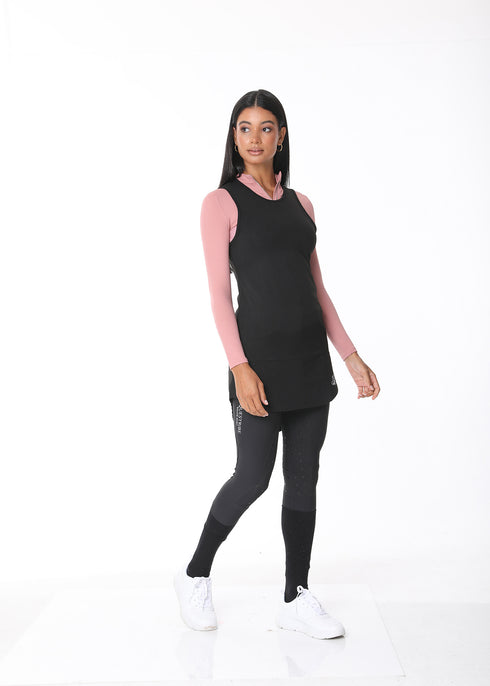 TECHNICAL TUNIC, BLACK