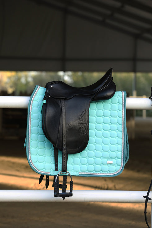 DRESSAGE SADDLE PAD, SCUBA-ARUBA